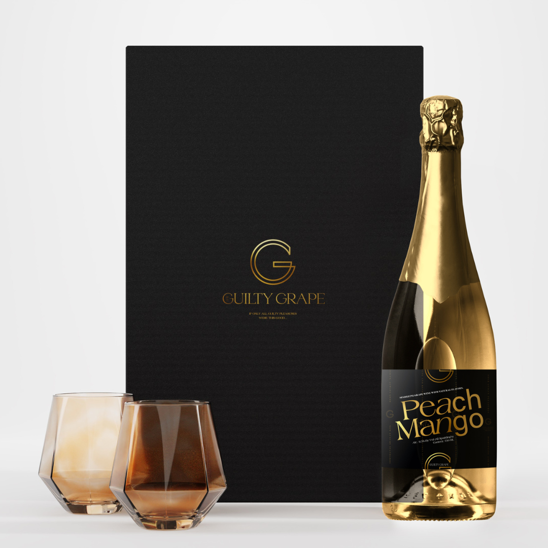 Amber Diamond Wine Glass – TheGuiltyGrape